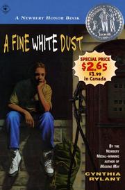 Cover of A Fine White Dust