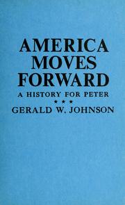 Cover of America Moves Forward: A History for Peter