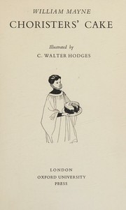 Cover of Choristers' Cake