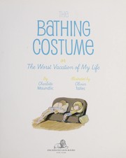 Cover of The Bathing Costume or the Worst Vacation of My Life